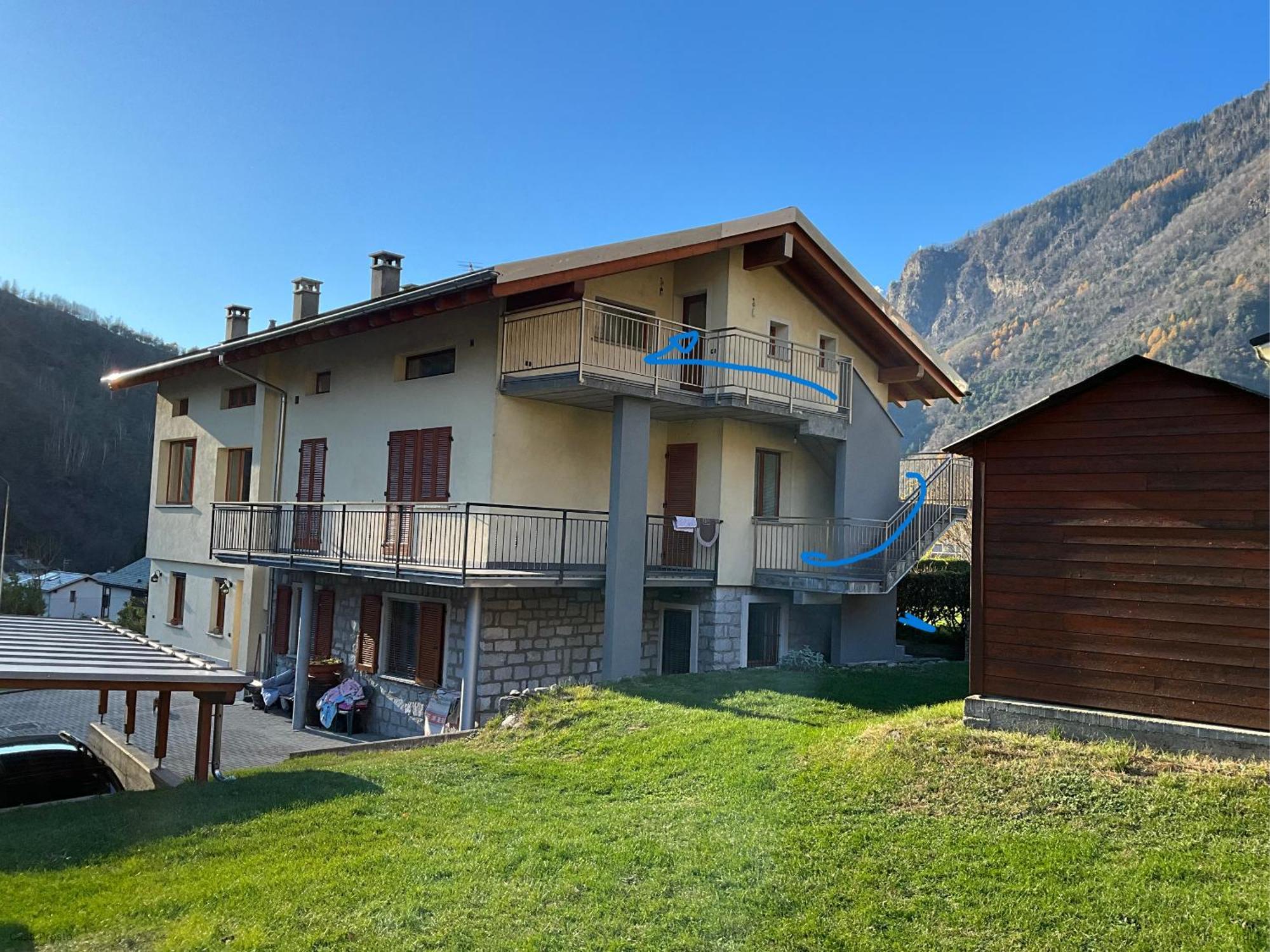 Villa L'Acero Rosso Prosto di Piuro Esterno foto