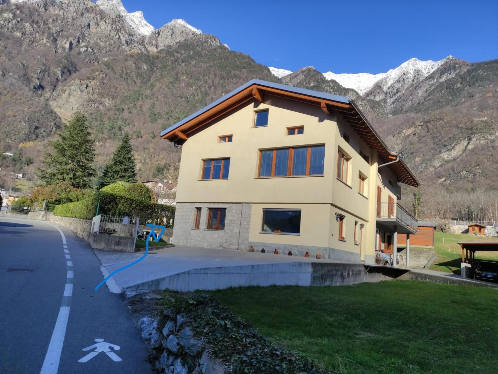 Villa L'Acero Rosso Prosto di Piuro Esterno foto